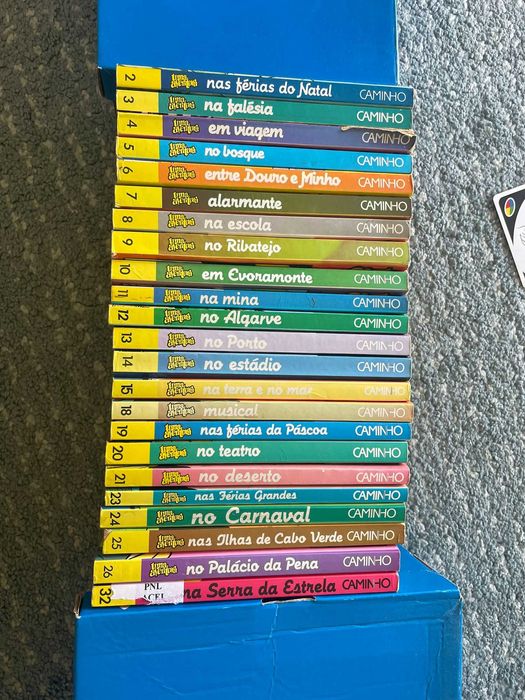 Coleção de livros Uma Aventura- Edições dos anos '90