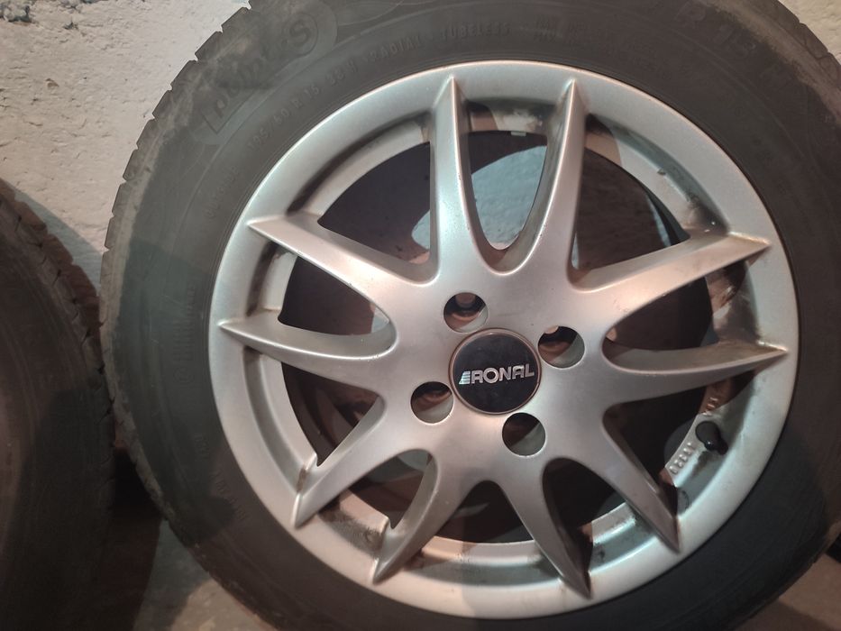 Alufelgi RONAL 15" + Opony Point S 195/60 R15