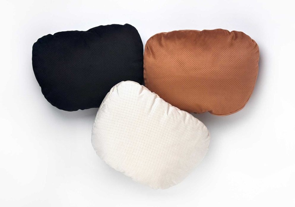 Замшевий преміальній підголовник в авто подголовник подушка Premium