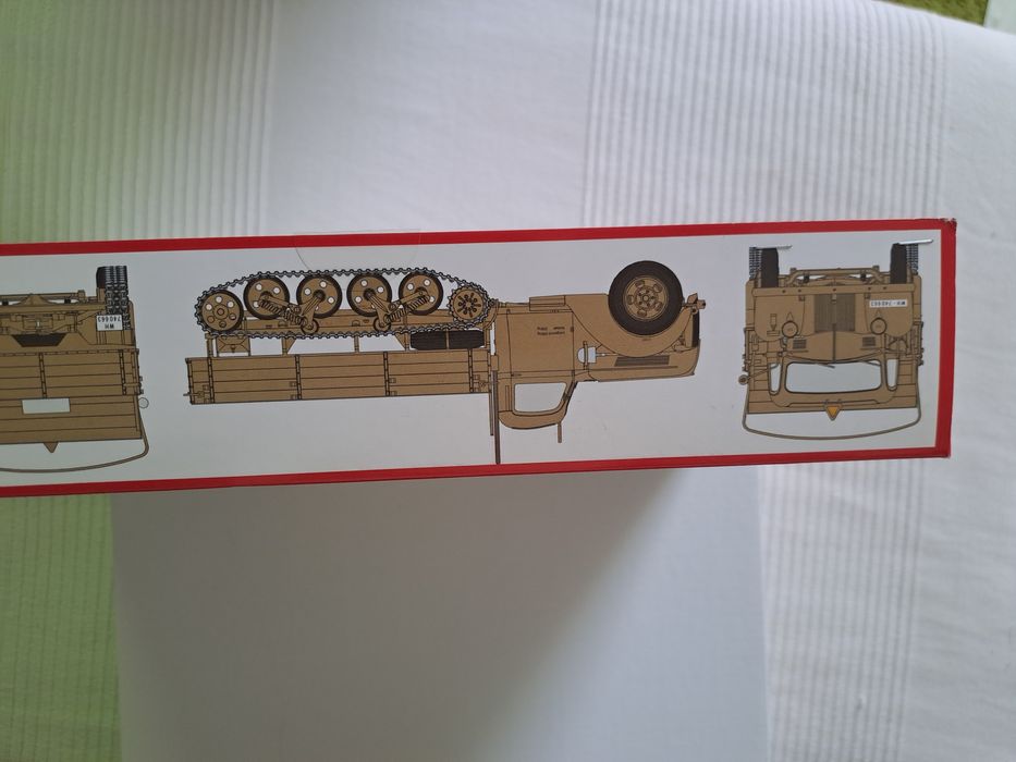 Model do sklejania ICM Ford V3000/SS M (Sd. Kfz. 3b) Maultier 1:35