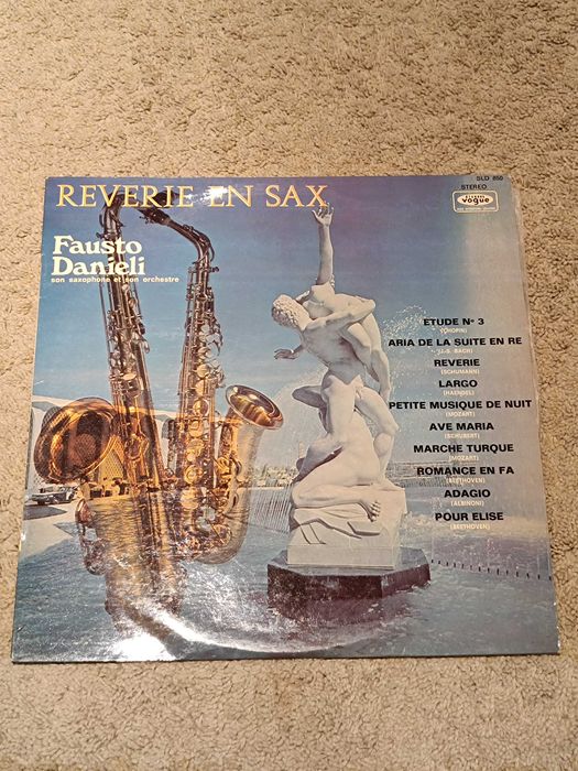 Disco Vinil "Fausto Danieli Reverie en Sax"