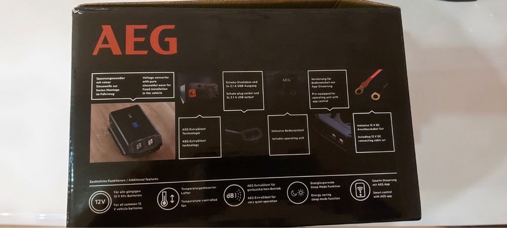 Преобразователь напряжения AEG 600. Куплен в Германии