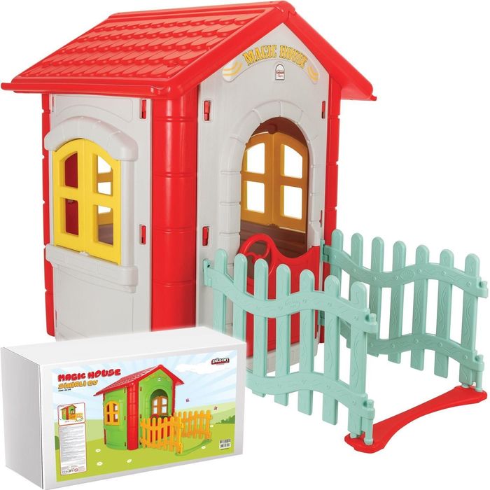 Domek ogrodowy plac zabaw Pilsan Magic House dzwonek