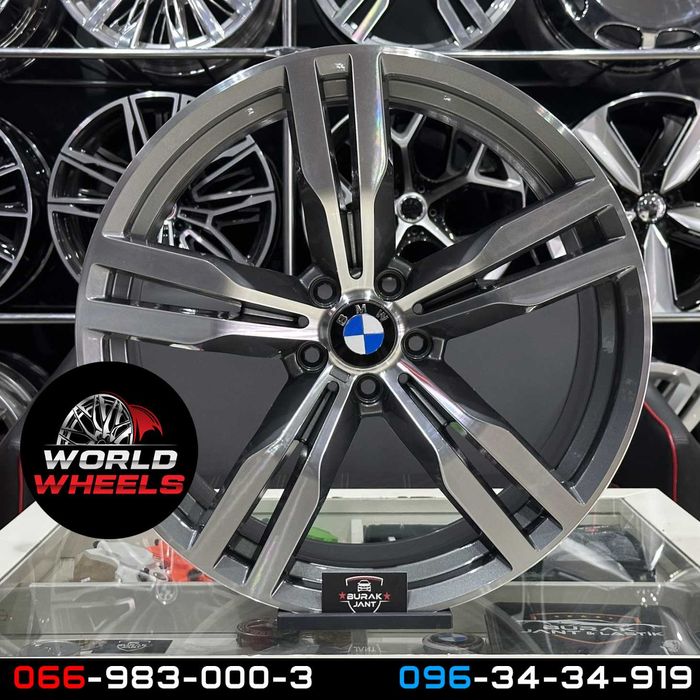 Диски R19 5x112 BMW G30 G31 G38 G01 G20 G12 G28 G26 648m разноширокие