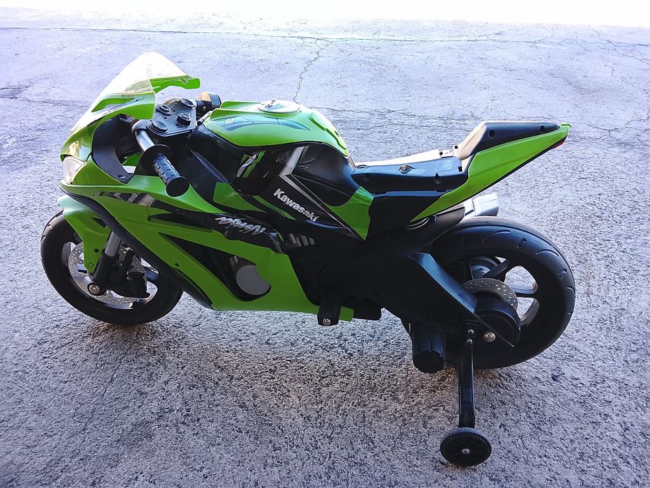 Moto elétrica criança Kawasaki