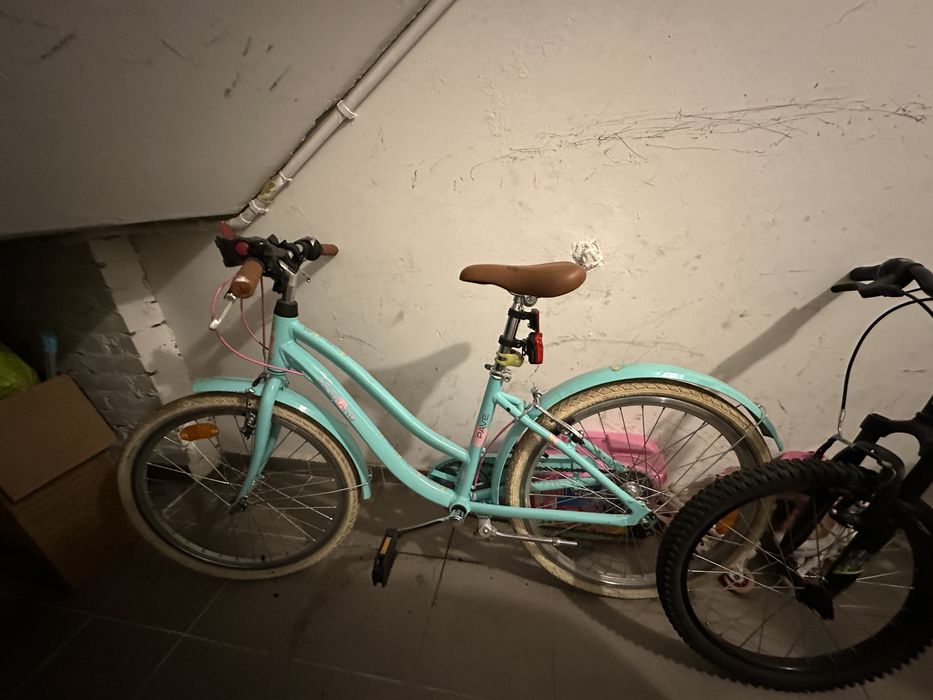 Rower dla dziewczynki turkusowy 24 cale