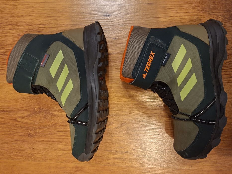Buty zimowe Adidas Terrex śniegowce dla chłopca chłopięce 39 1/3