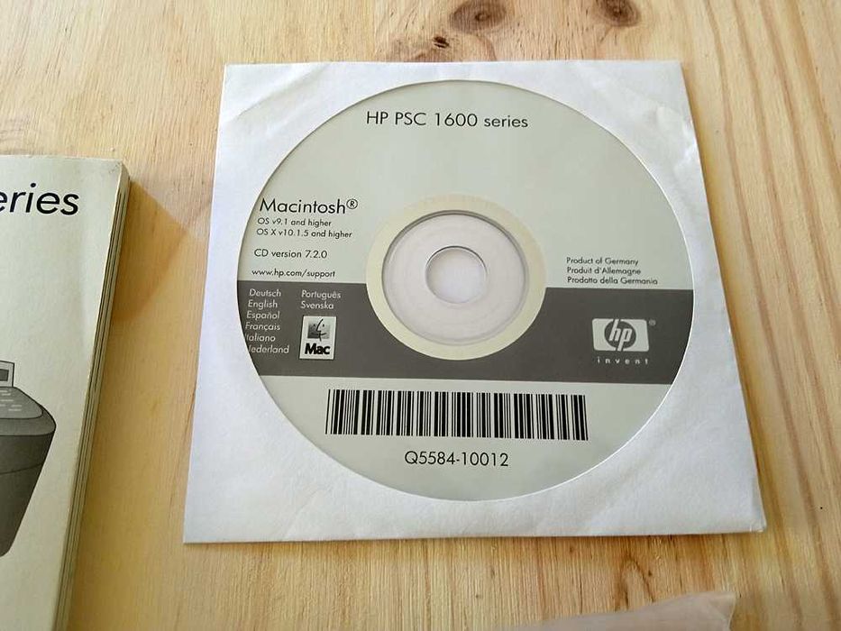 Manual, Drivers e Tampa Impressora - HP PSC 1600 All-in-One Series