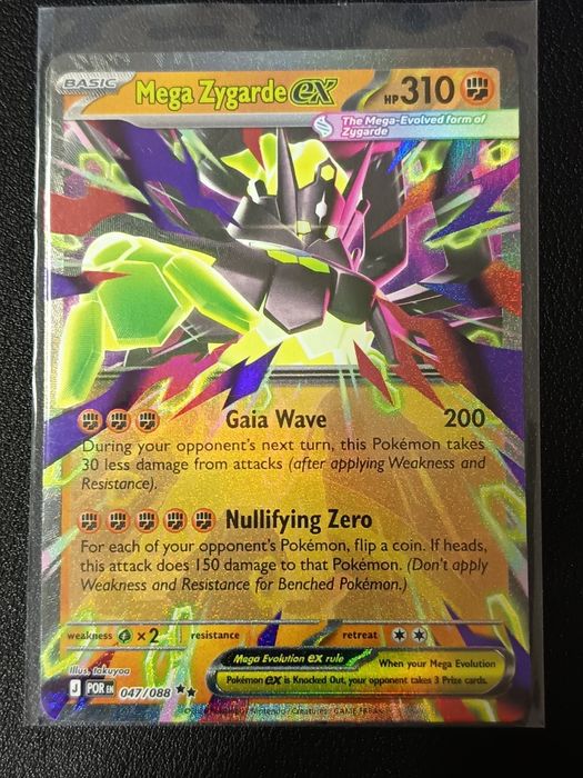 Carta Pokémon - Mega Zygarde ex