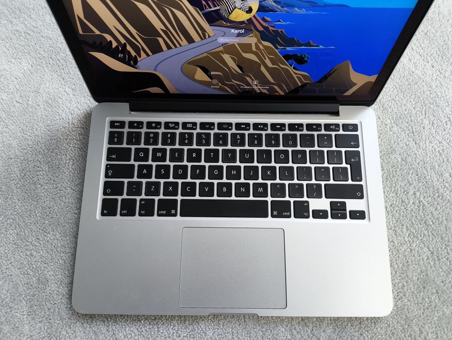 MacBook Pro 250Gb ssd jak nowy bateria laptop super stan