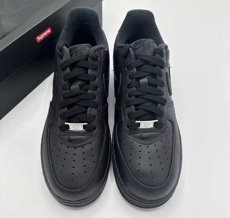 Nike Air Force 1 Low Supreme Black R.44.5