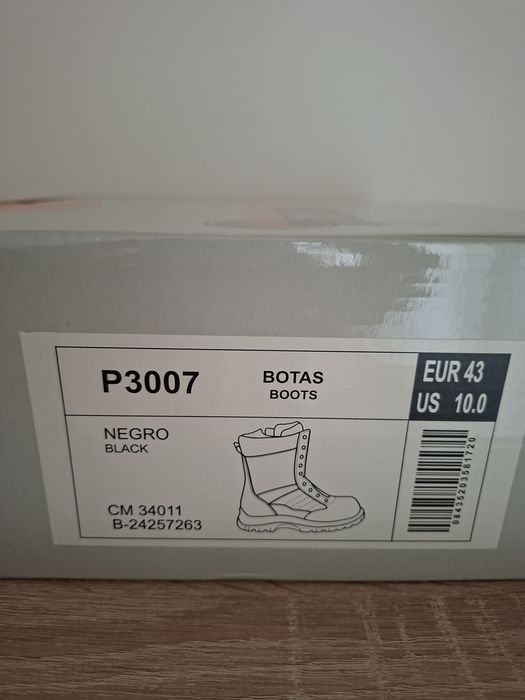 Botas tácticas Workteam