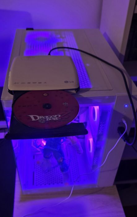 Super Multi DVD Rewriter Slim Portable LG Branco