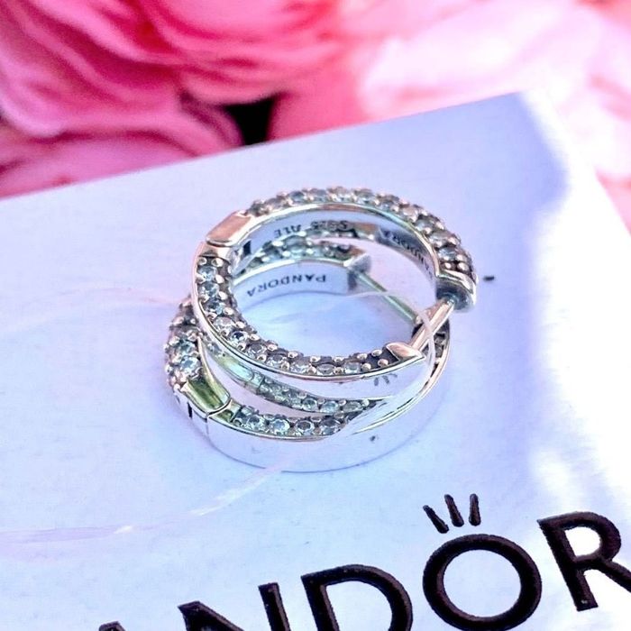 Сережки Пандора серьги pandora оригінальні нові