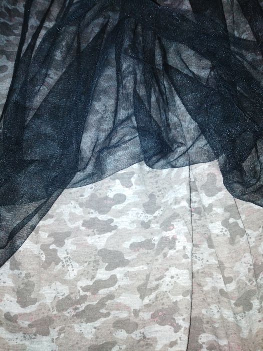 Spódniczka Reserved moro tiul za kolano r152