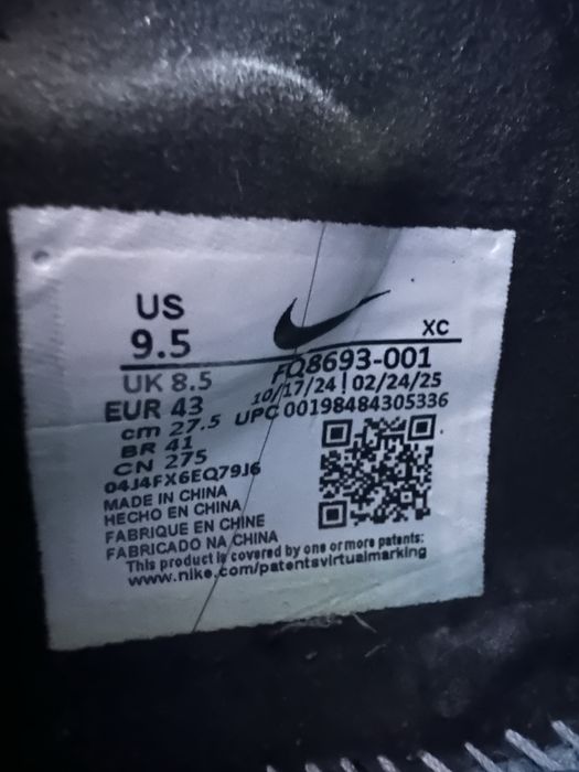 Buty piłkarskie korki Nike Mercurial Vapor 16 Elite AG rozmiar 43
