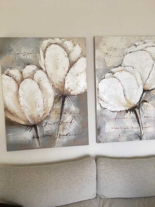 Conjunto de quadros muito bonitos estado impecável!