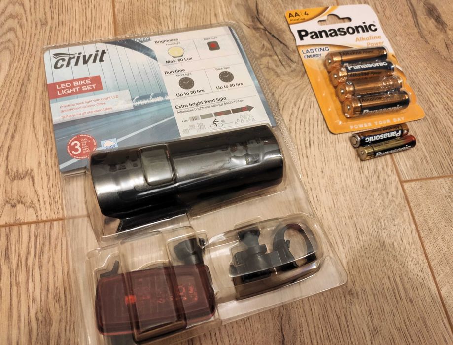 Lampki rowerowe LED