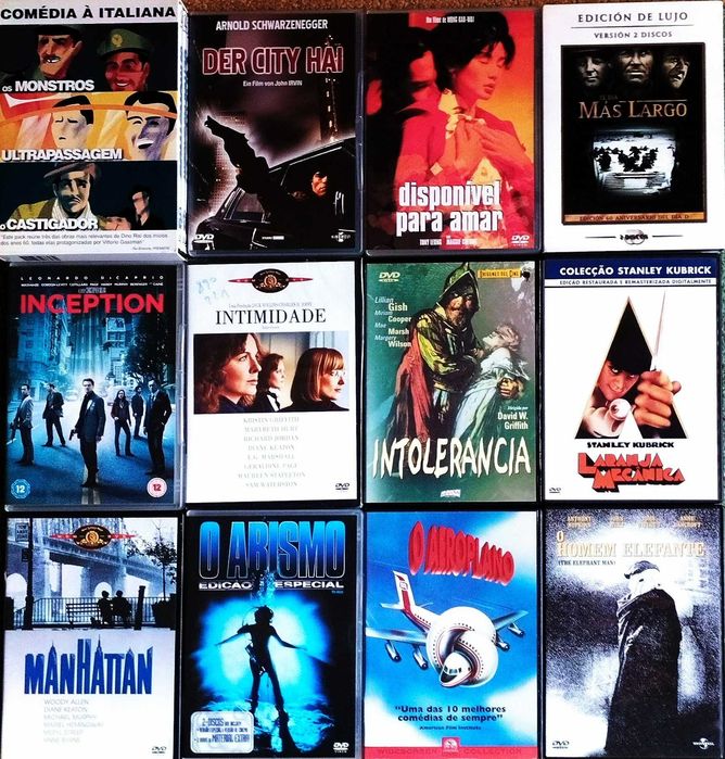 Filmes DVD Originais (lote 6 - Atualizado)