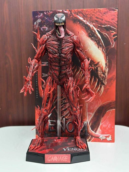 Фігурка Hot Toys MMS620 1/6 VENOM 2 Carnage Deluxe Version: 20 000