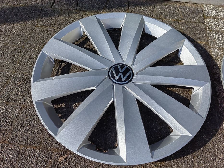 Kołpaki VW 16 cali bardzo ładne Org Nowe Logo Golf, Caddy, Passat