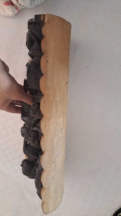 Escultura Tribal Africana Makonde "Ujamaa" (Árvore da Vida)