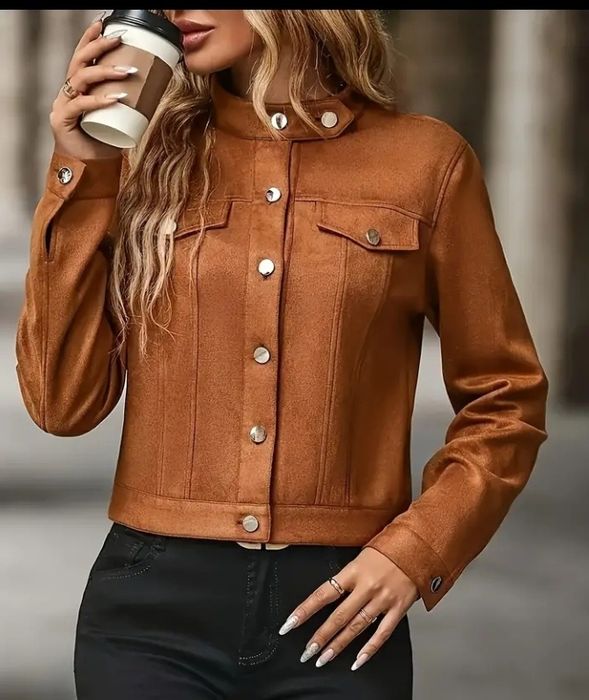 Kurtka damska zamszowa rozmiar 46