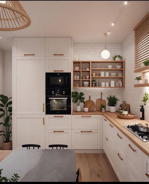 Cozinha e móveis em estilo provençal