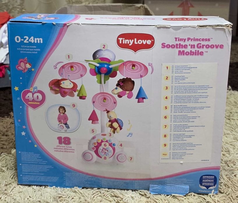 Багатофункціональний мобіль Крихітка Бетті Tiny Love 5 в 1