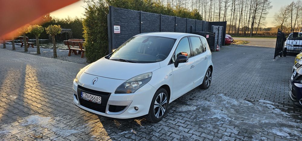 SKUP AUT TORUŃ  Renault Scenic 2012r 180tkm BIAŁA PERŁA auto handel