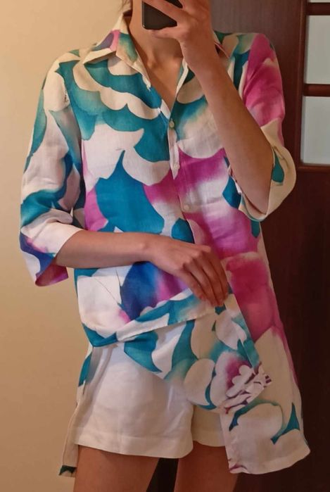 Koszula len Naza Cauuicie