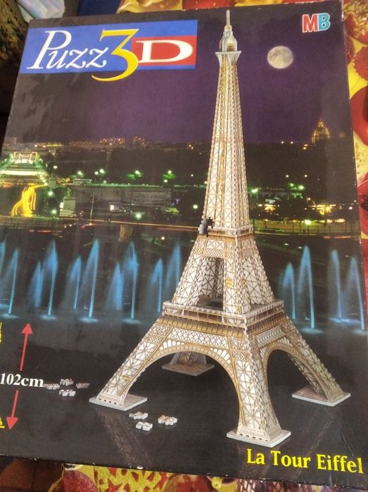 Puzzle 3D nunca usado