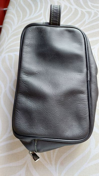 Kosmetyczka męska skórzana