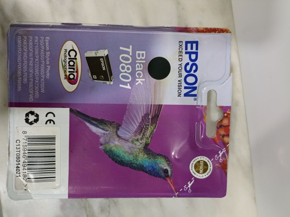 Tinteiro Epson T0801