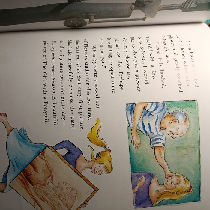 Продам дитячої книги «Picasso and the Girl with a Ponytail»  з автографом автора