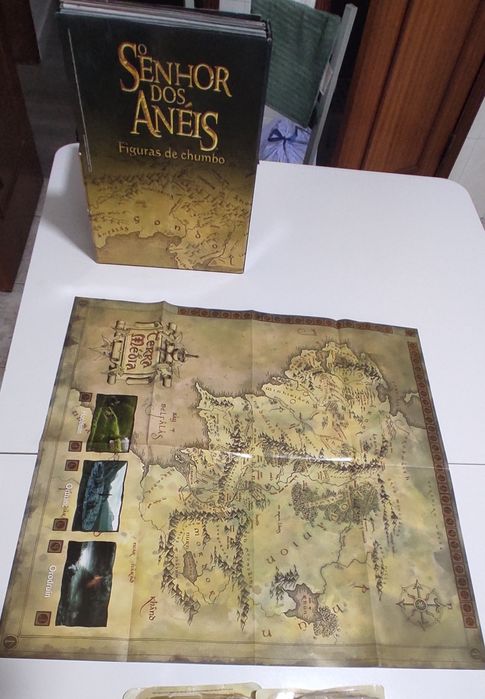 Senhor Dos Anéis-Coleção Figuras de Chumbo
