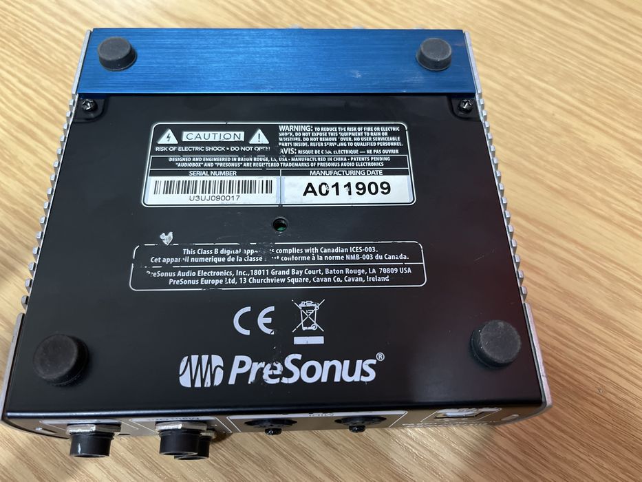 PreSonus AUDIBOX USB 96 звукова карта