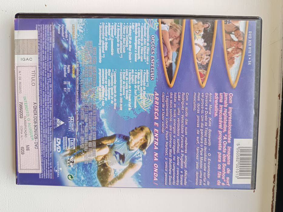 DVD a onda dos sonhos