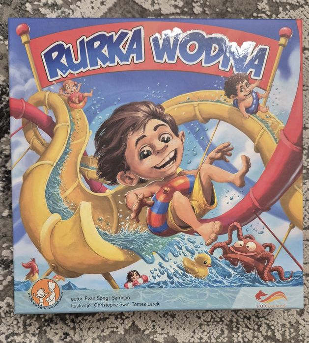 Gra planszowa RURKA WODNA 7+ wyróżnienie "Zabawka Roku"  NOWA