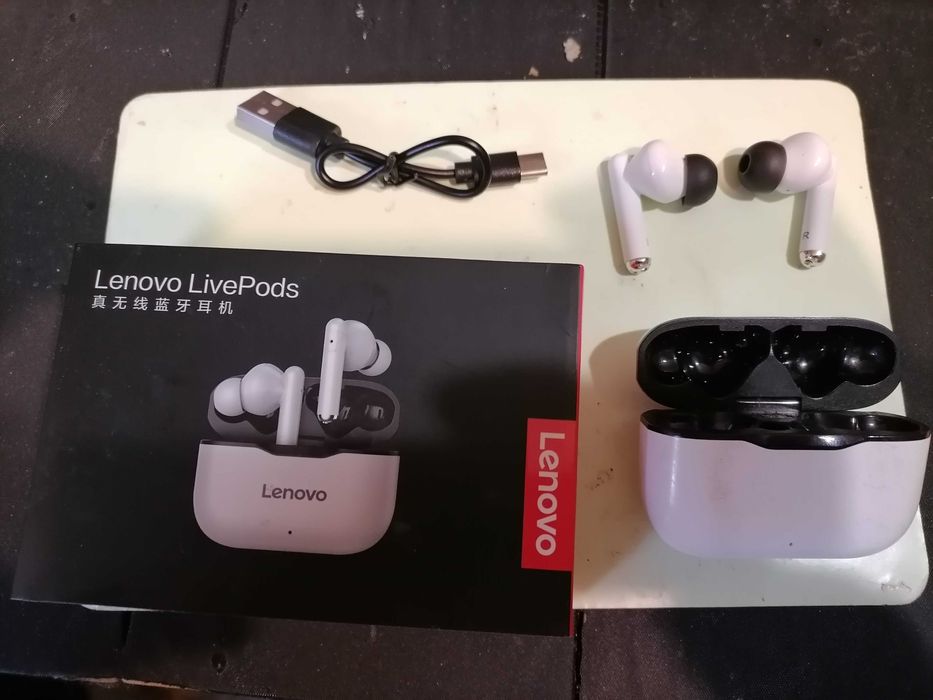 Lenovo LivePods TWS (вакуумный)