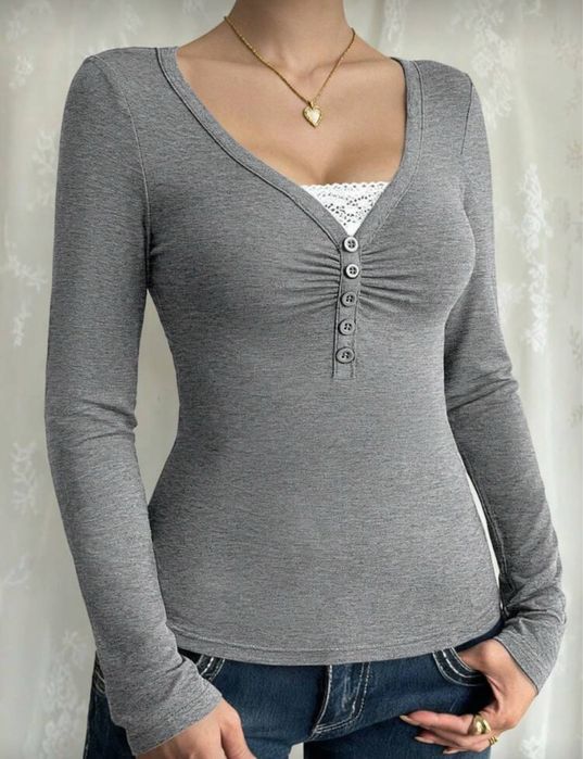 лонгслив обтягуючий