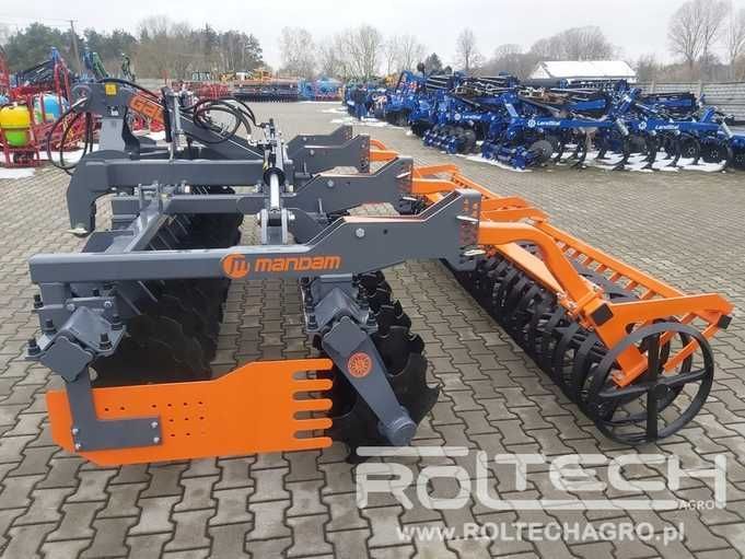 Brona Talerzowa Hydraulicznie Składana GALC TALC 4m 4,5m 5m 6m MANDAM