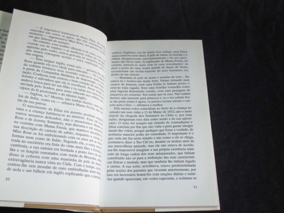 Livro Filha da fortuna Isabel Allende 1999