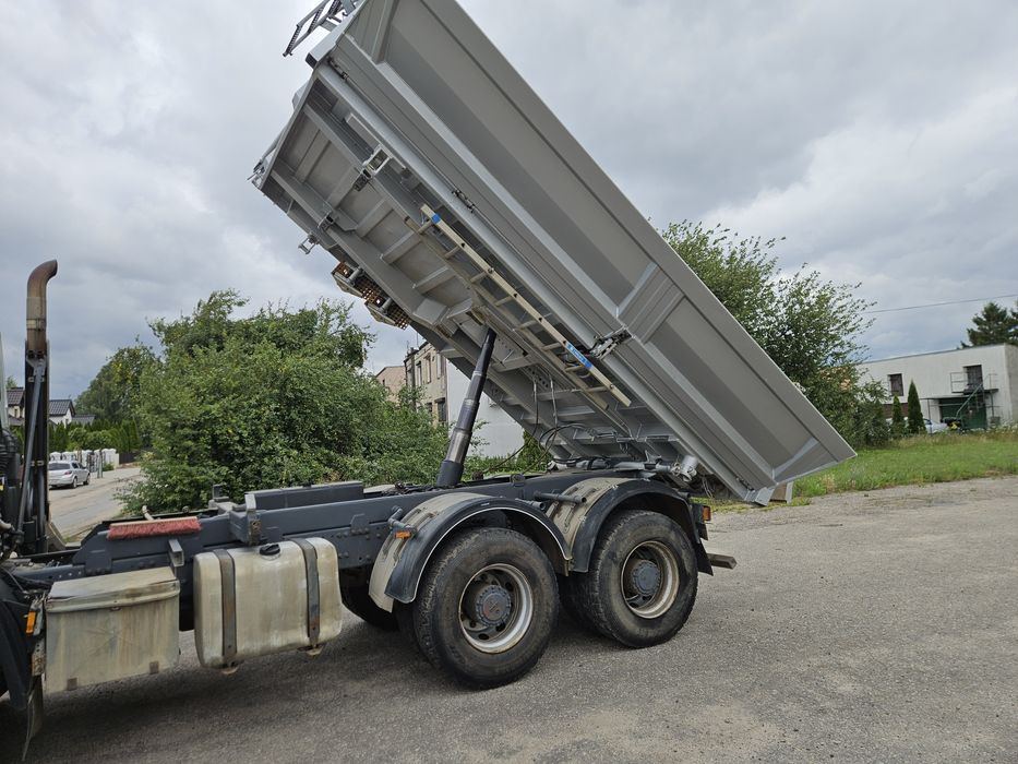 DAF CF 2008R KLIMA, 6X4, Hydroburta, Wywrot 3 Stronny, ZADBANY