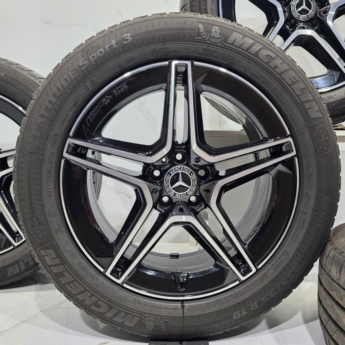 Jantes 19" originais Mercedes AMG GLC Coupé C253 com pneus 5x112