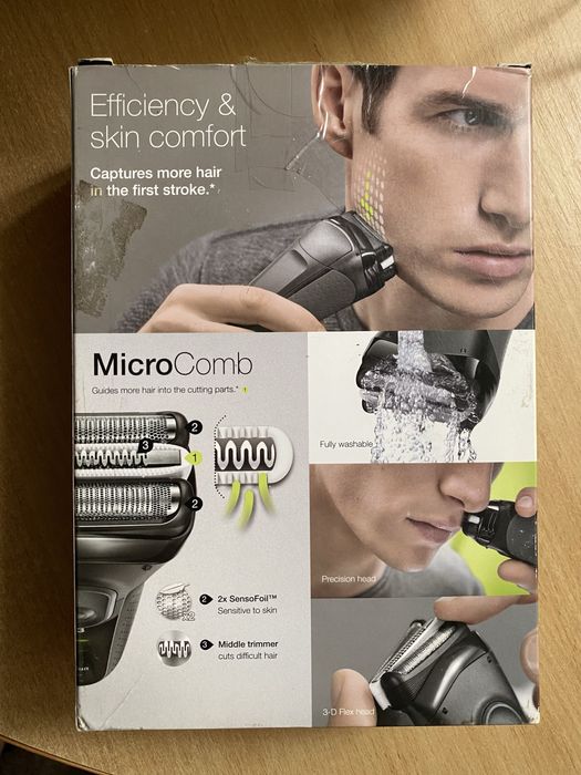 Набір електробритва Braun 3000s Series 3 + тример для носа Braun EN10