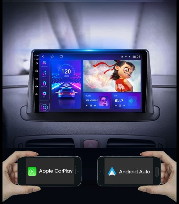 ‼️ Renault Megane 2, 3, 4, Kadjar ‼️ Android магнітола Carplay