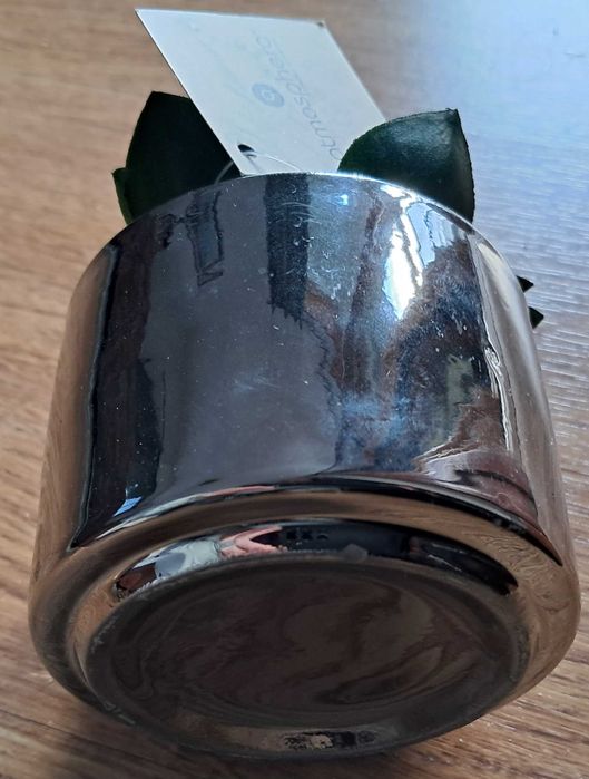 Mini vaso com suculenta artificial