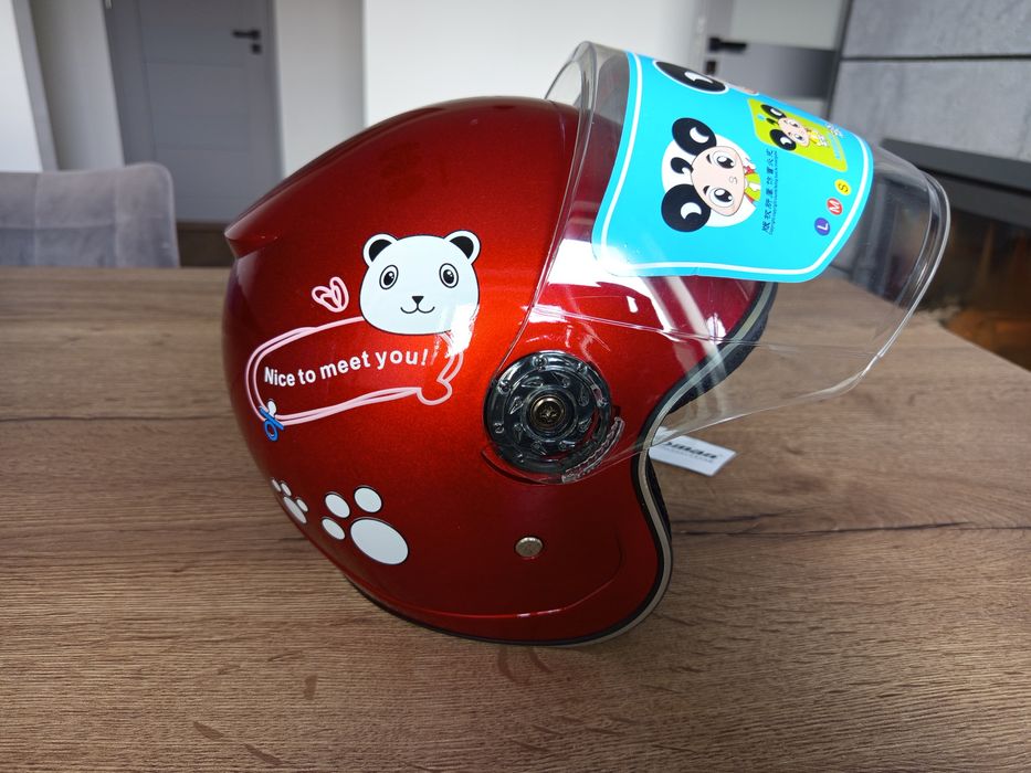 Ocieplany kask Nuoman rozmiar 55cm-60cm