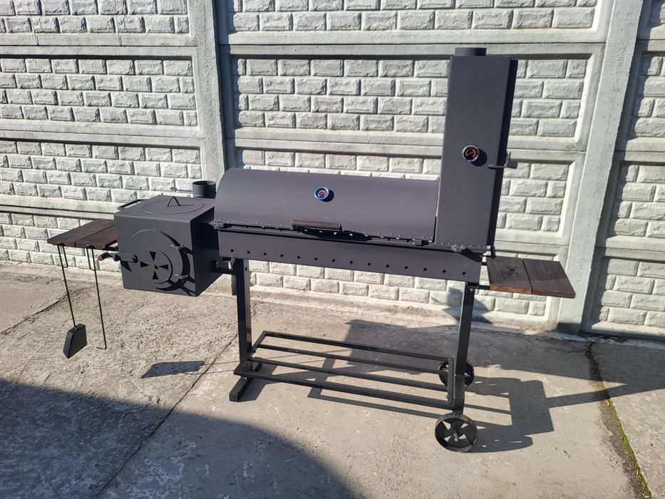 4мм! Усиление! Мангал Барбекю Коптильня / Печь под Казан